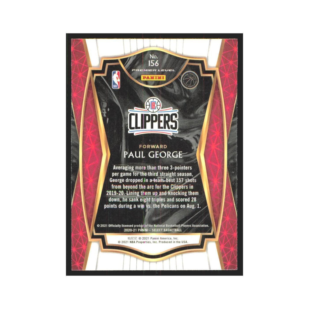 2020-21 Panini Select Paul George Clippers #156