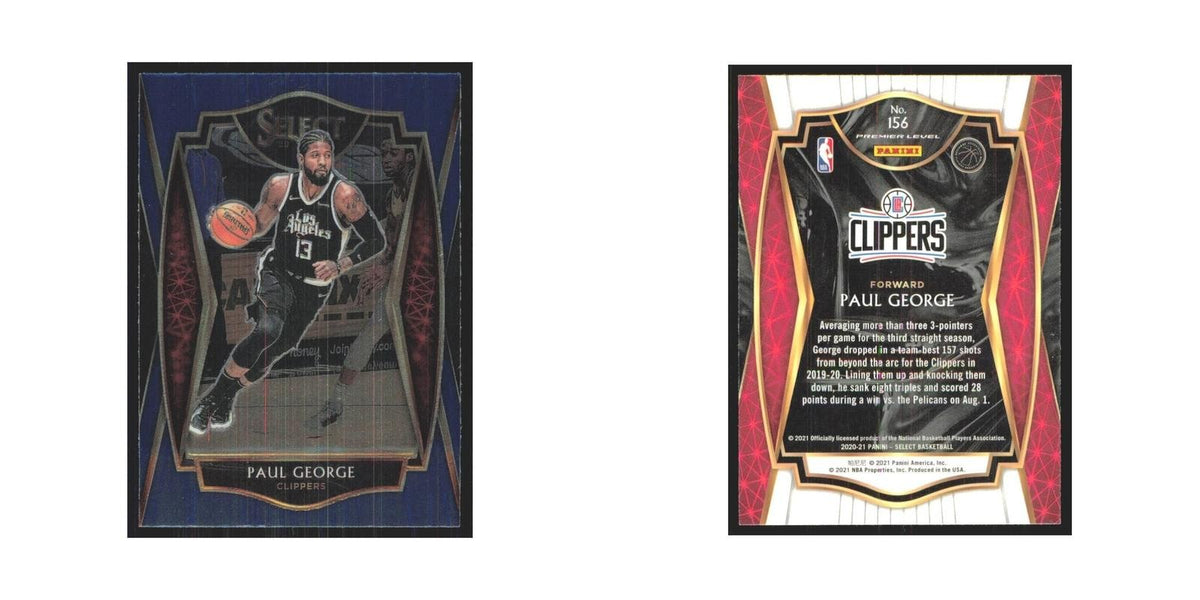 2020-21 Panini Select Paul George Clippers #156