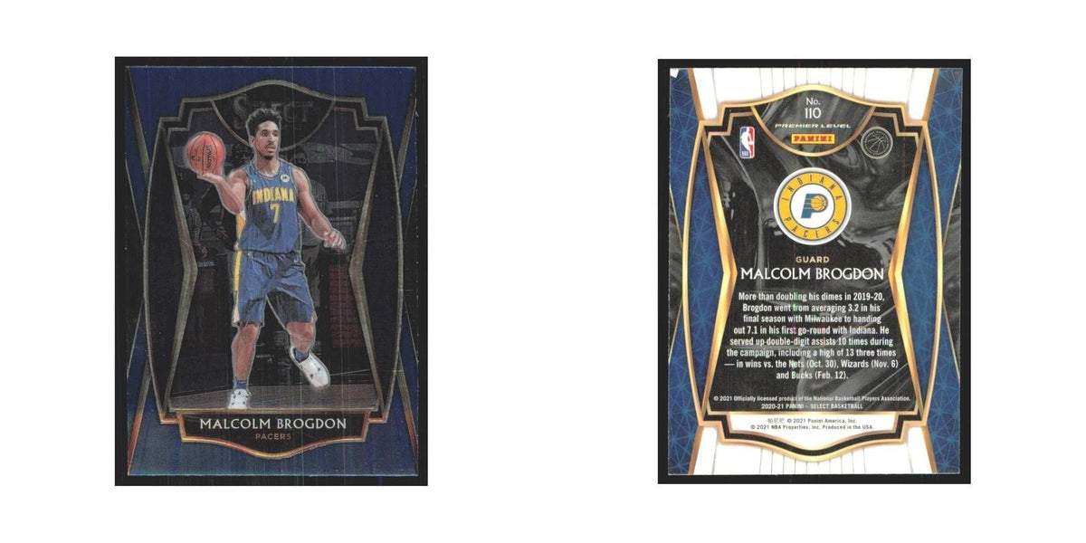 2020-21 Panini Select Malcolm Brogdon Pacers #110
