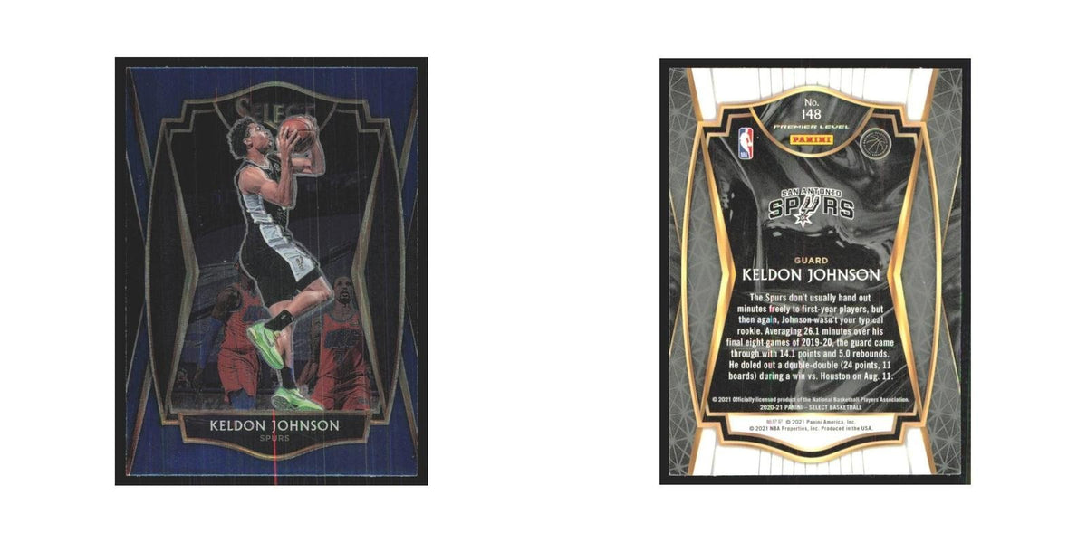 2020-21 Panini Select Keldon Johnson Spurs #148