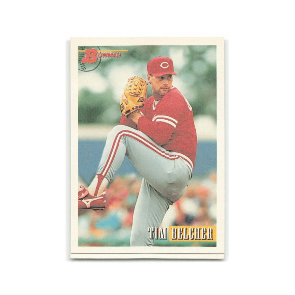 Tim Belcher 1993 Bowman #118 Cincinnati Reds Baseball Card NM