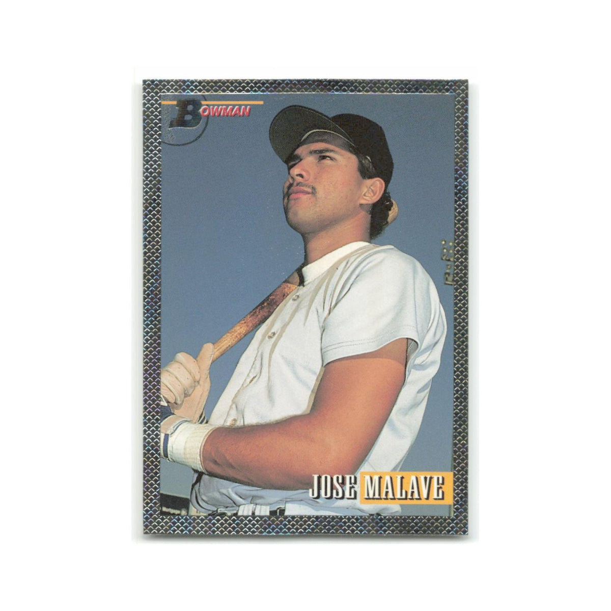Jose Malave Rookie Foil 1993 Bowman #696 Boston Red Sox Baseball Card NM