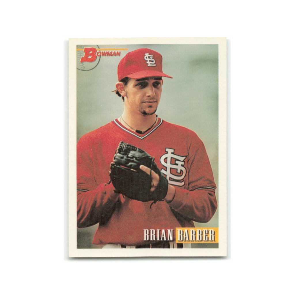 Brian Barber 1993 Bowman #136 St. Louis Cardinals Baseball Card NM