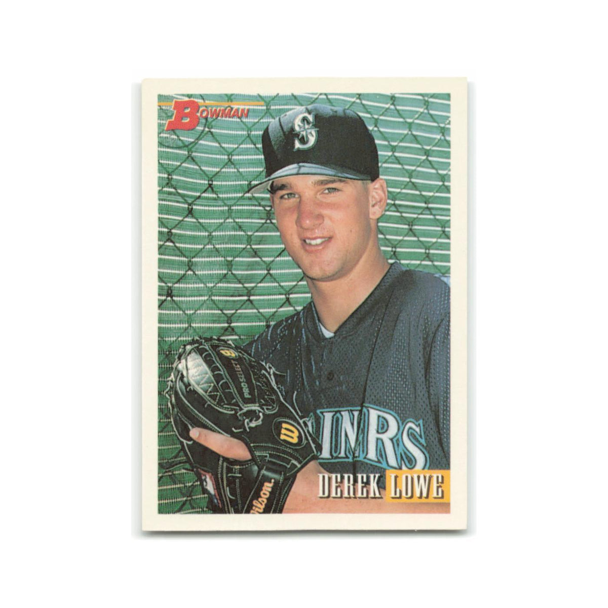 Derek Lowe 1993 Bowman #107 Seattle Mariners Baseball Card NM