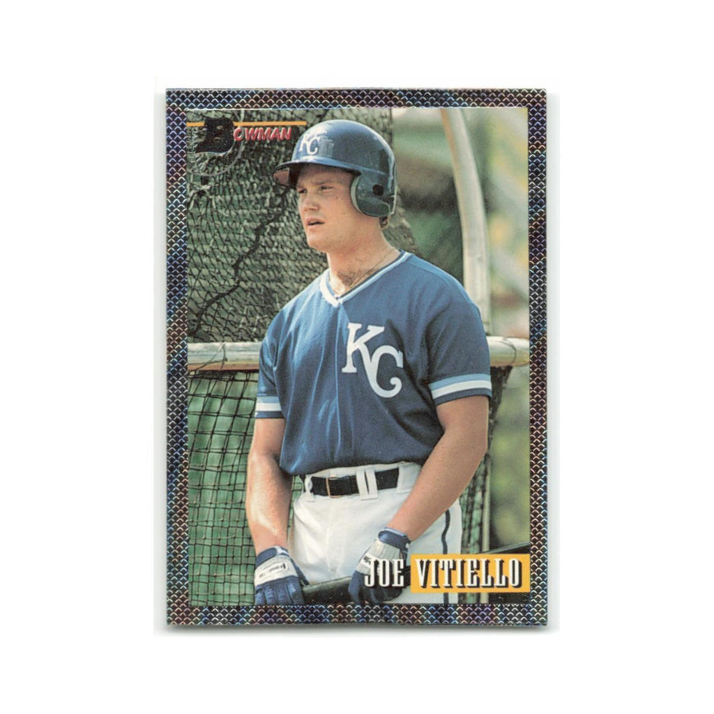 Tyrone Hill Rookie Foil 1993 Bowman #368 Milwaukee Brewers Baseball Card NM