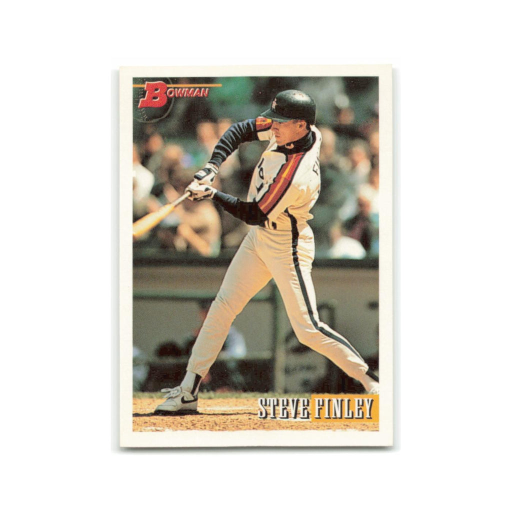 Steve Finley 1993 Bowman #96 Houston Astros Baseball Card NM
