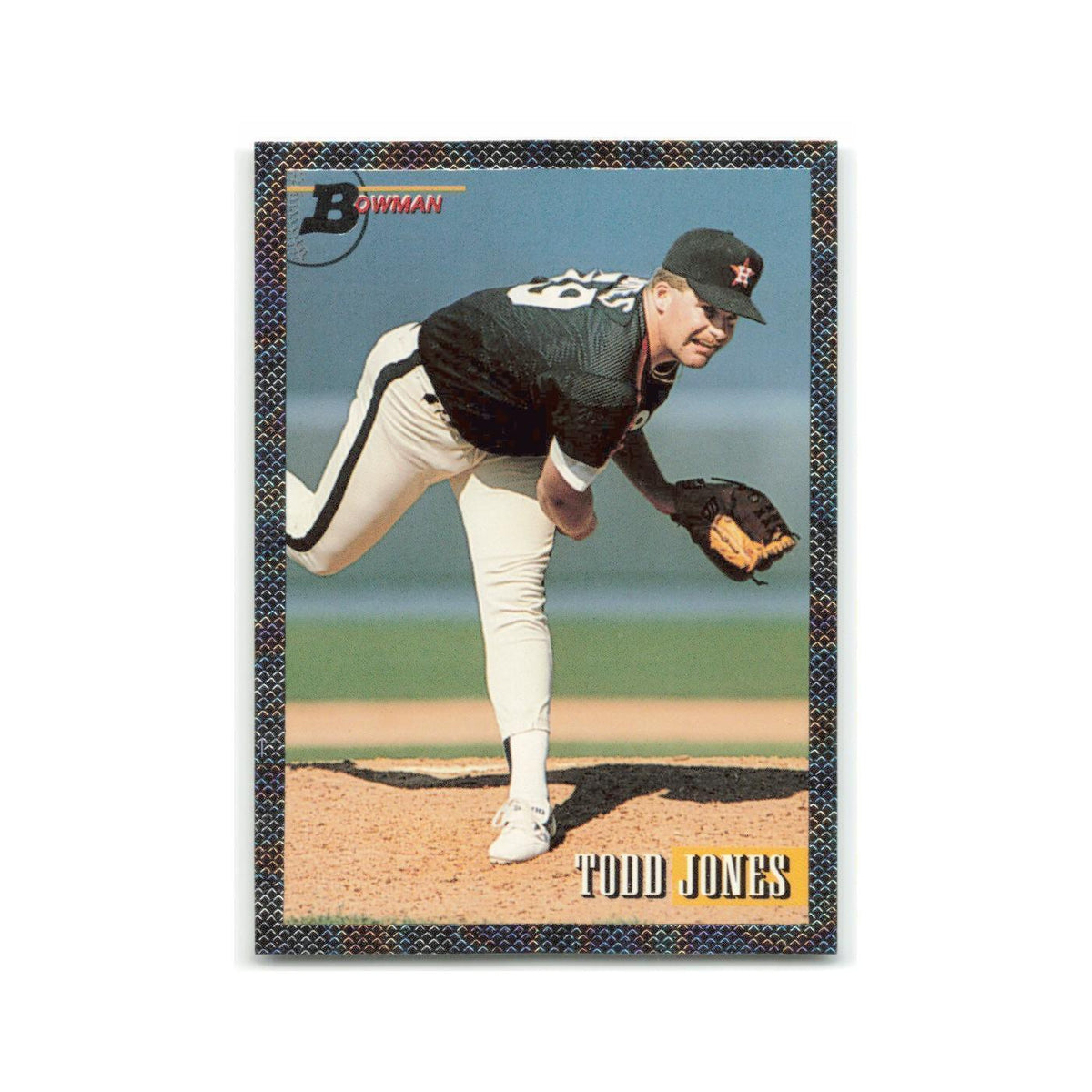 Todd Jones Rookie Foil 1993 Bowman #352 Houston Astros Baseball Card NM