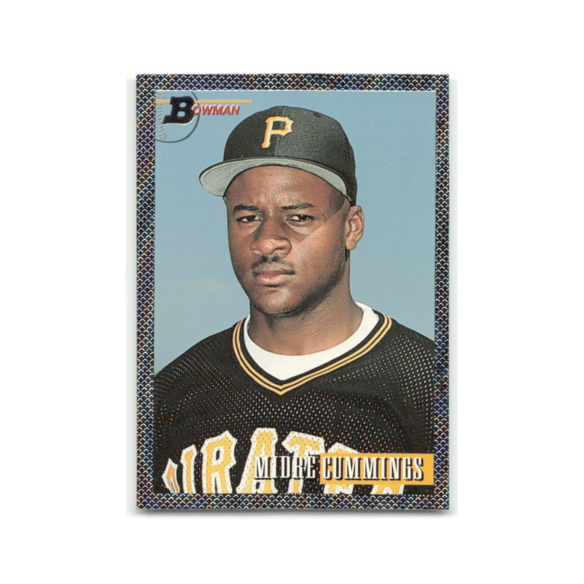 Midre Cummings Rookie Foil 1993 Bowman #357 Pittsburgh Pirates Baseball Card NM
