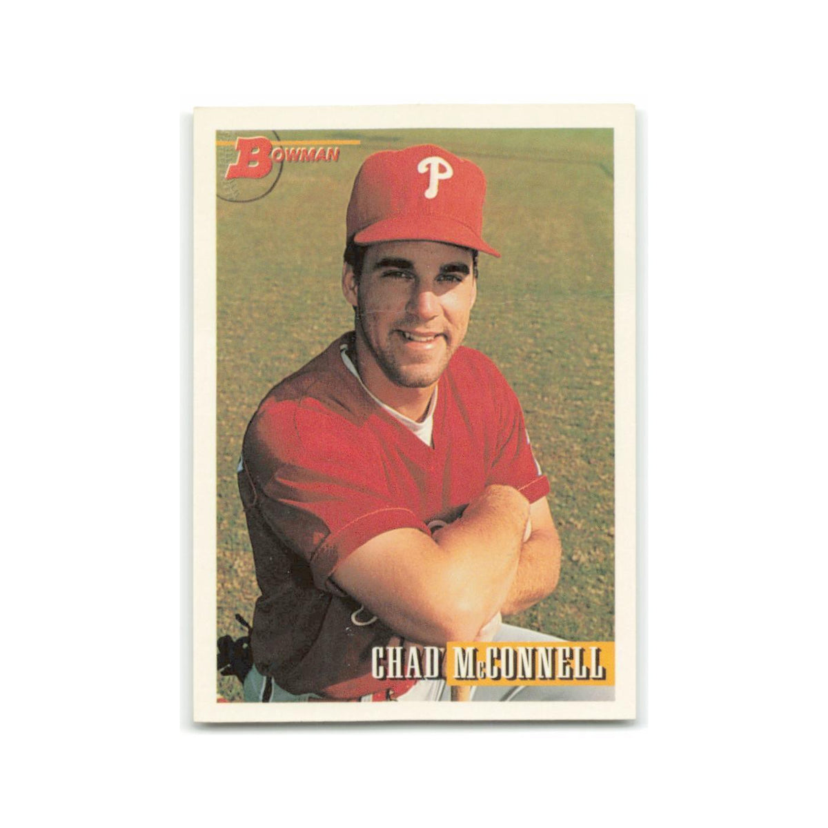 Chad McConnell 1993 Bowman #132 Philadelphia Phillies Baseball Card NM