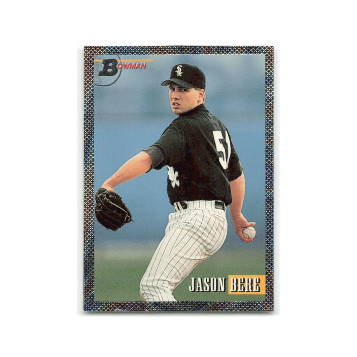 Jason Bere Rookie Foil 1993 Bowman #364 Chicago White Sox Baseball Card NM