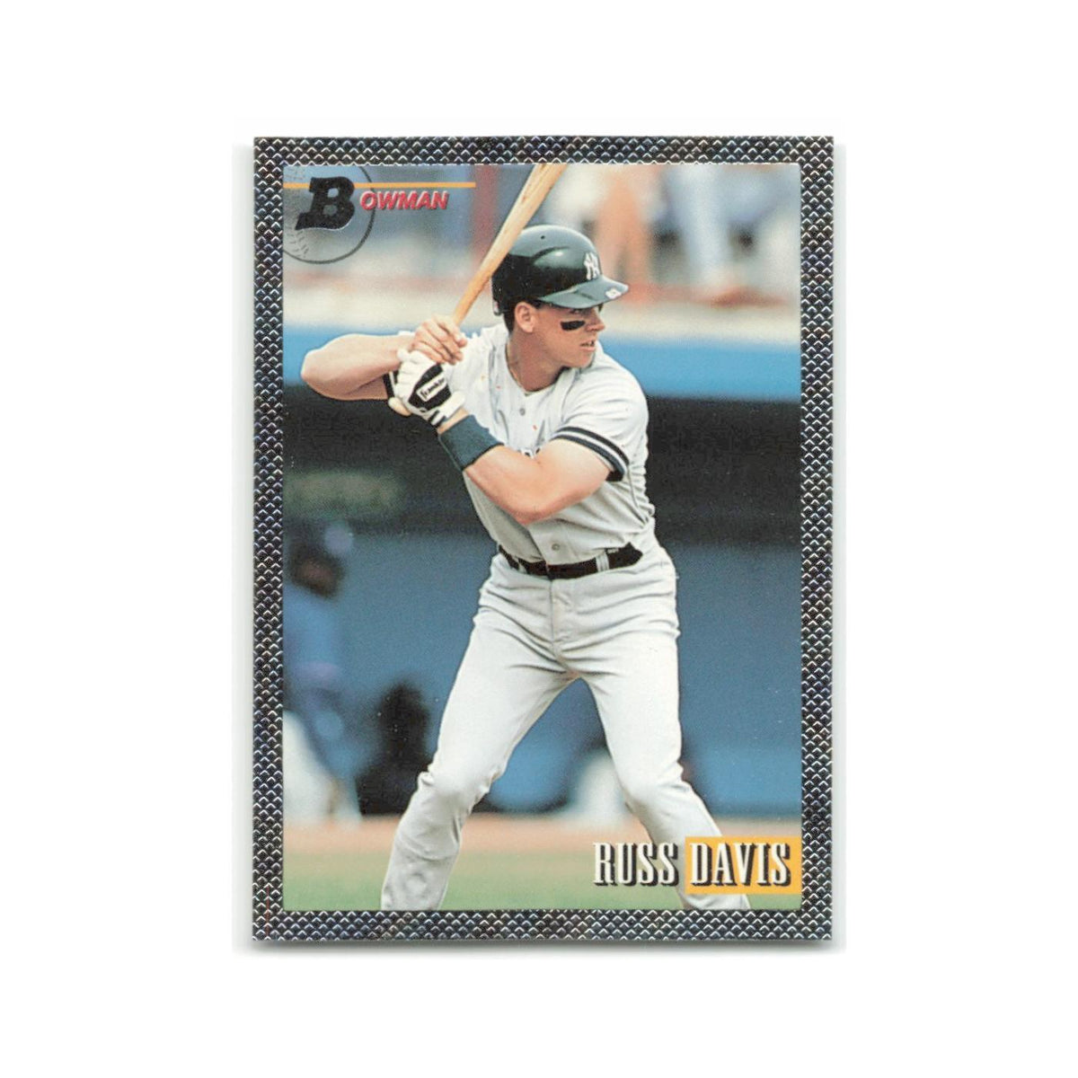 Russ Davis Rookie Foil 1993 Bowman #342 New York Yankees Baseball Card NM