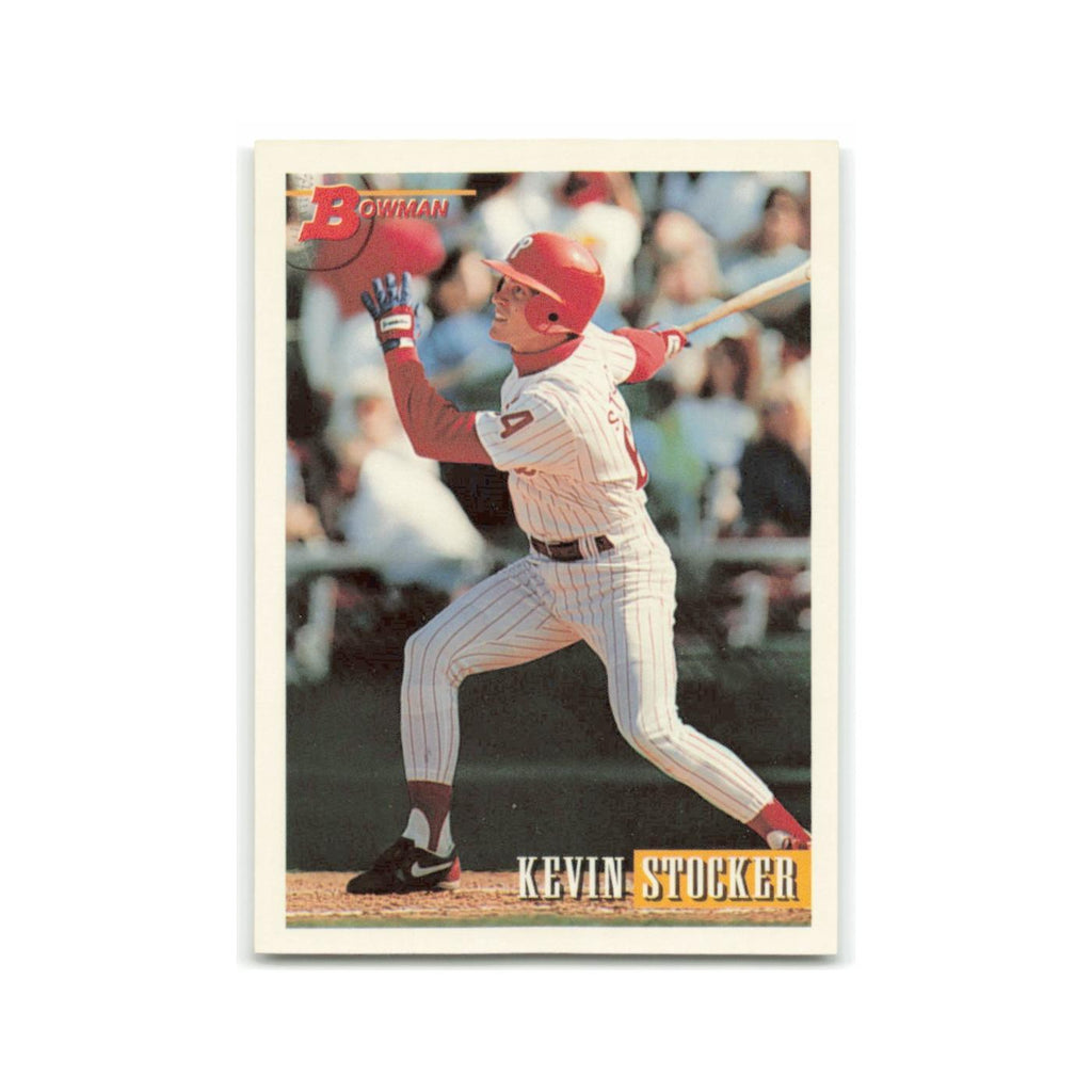 Kevin Stocker 1993 Bowman #104 Philadelphia Phillies Baseball Card NM