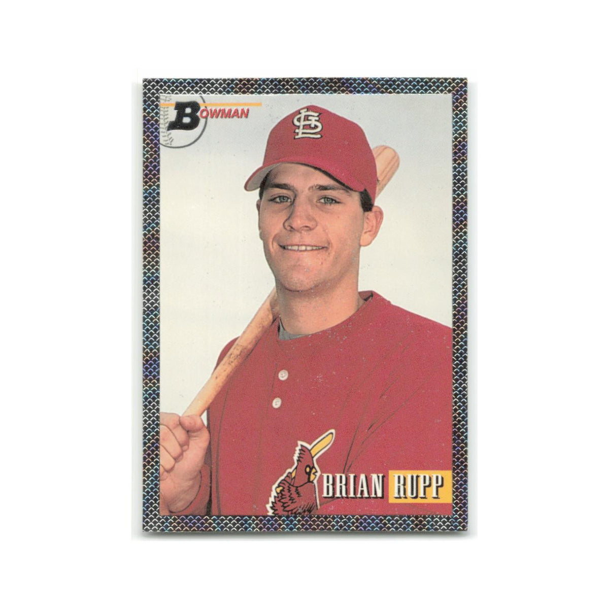 Brian Rupp Rookie Foil 1993 Bowman #700 St. Louis Cardinals Baseball Card NM