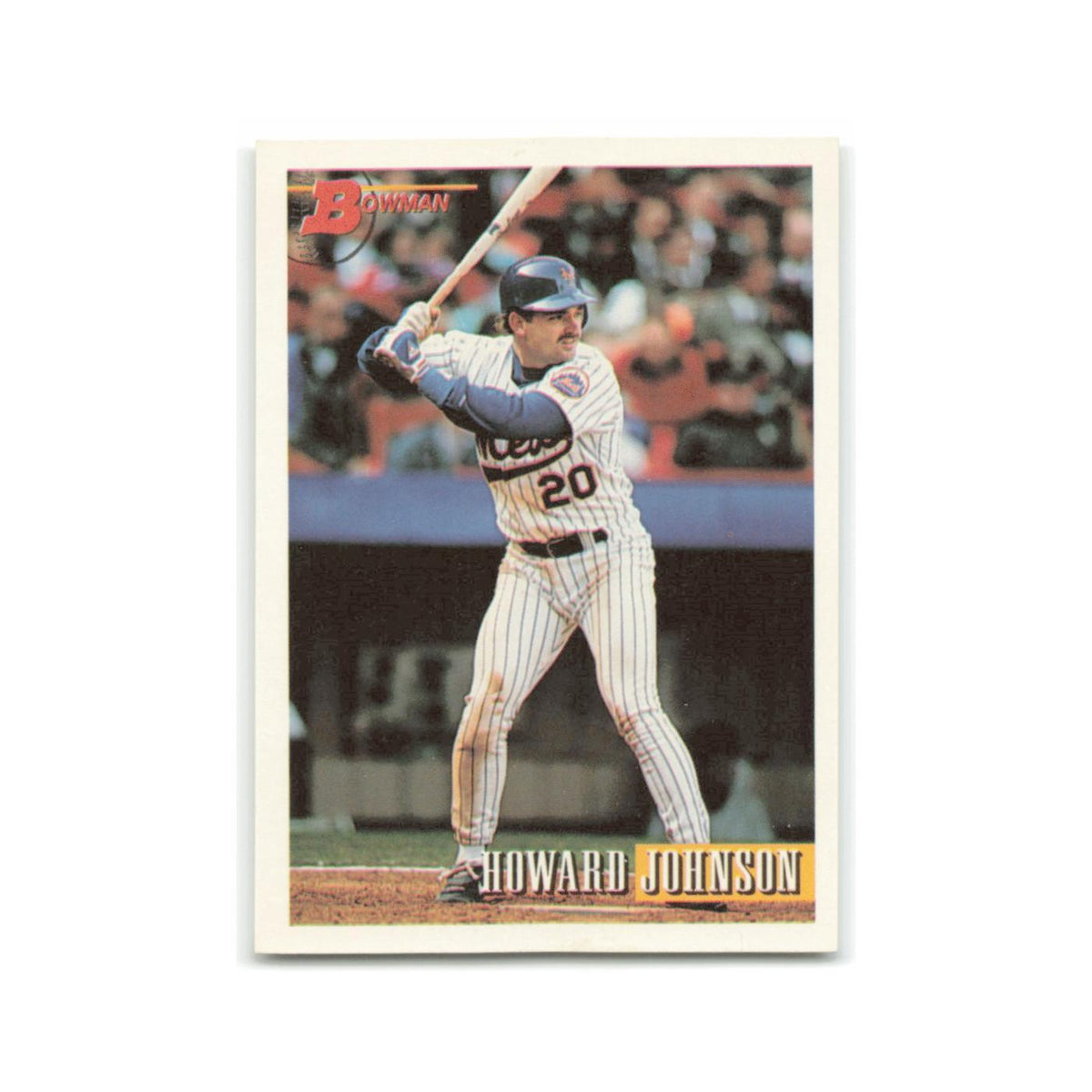 Howard Johnson 1993 Bowman #130 New York Mets Baseball Card NM