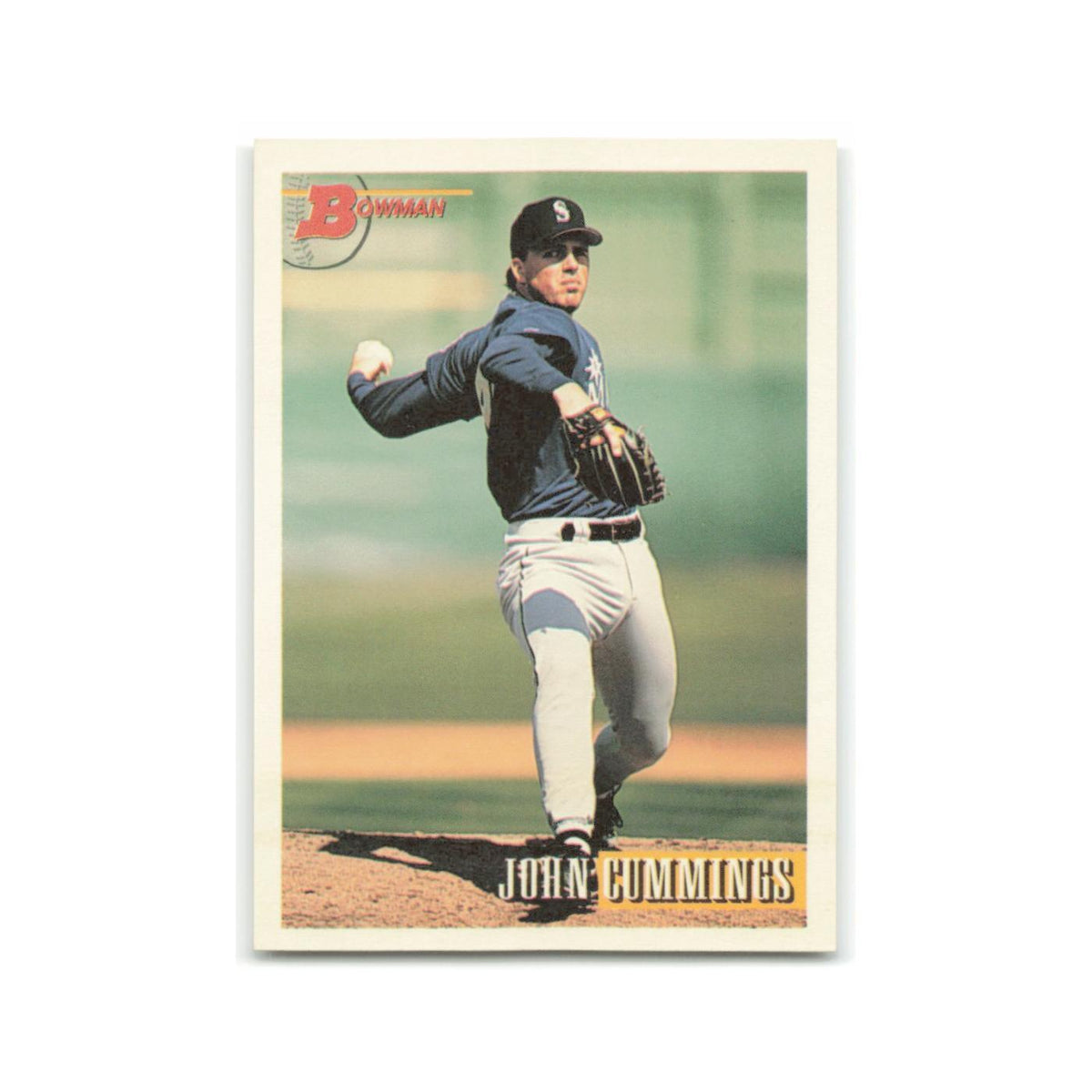 John Cummings Rookie 1993 Bowman #135 Seattle Mariners Baseball Card NM