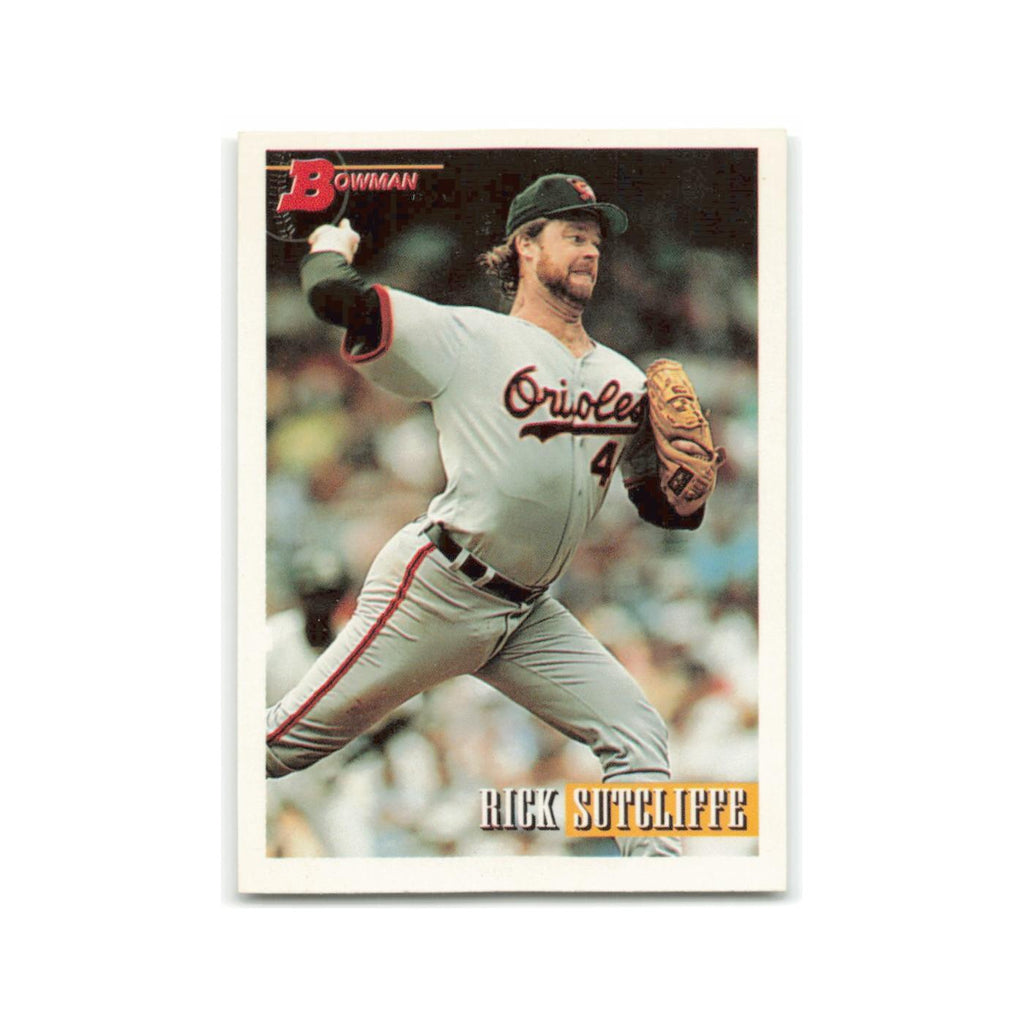 Rick Sutcliffe 1993 Bowman #113 Baltimore Orioles Baseball Card NM