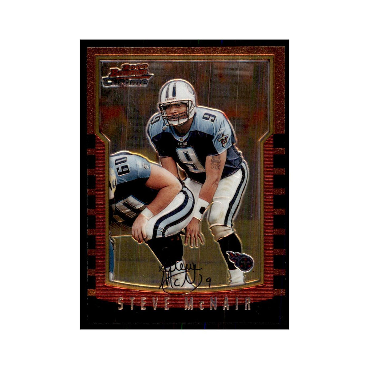 2000 Bowman Chrome Steve McNair Football Cards #20