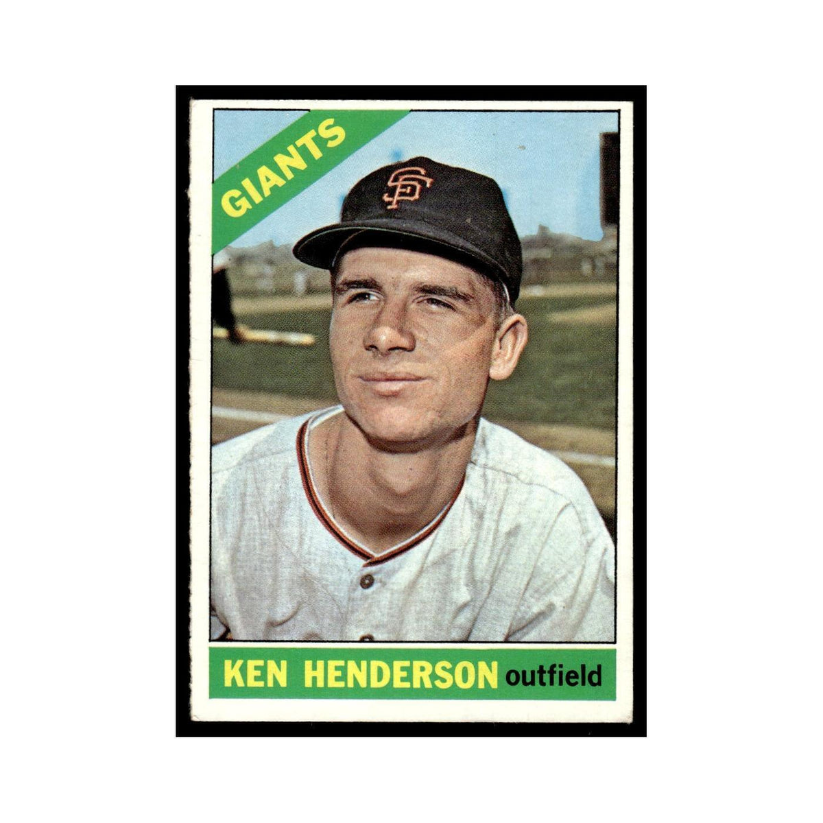 1966 Topps Ken Henderson Giants #39