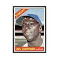 1966 Topps Lou Johnson Dodgers #13