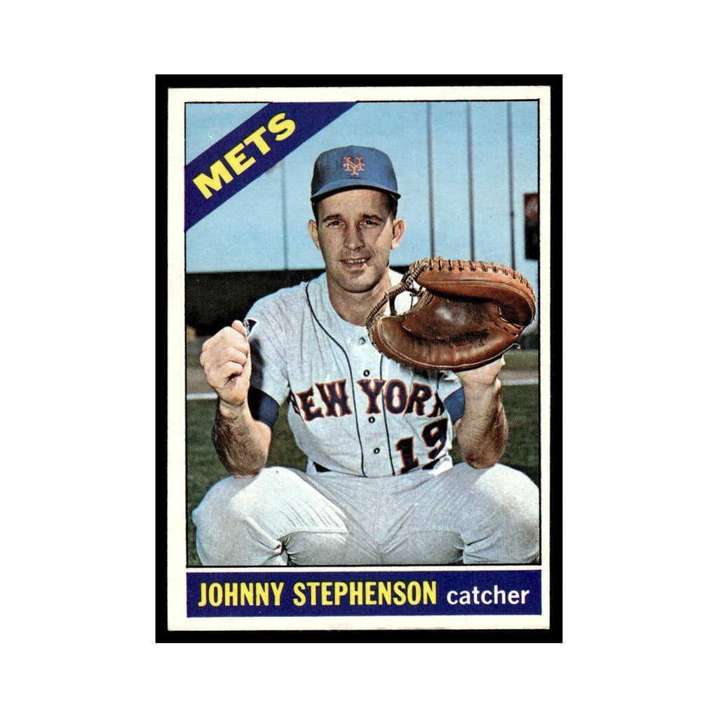 1966 Topps Johnny Stephenson Mets #17