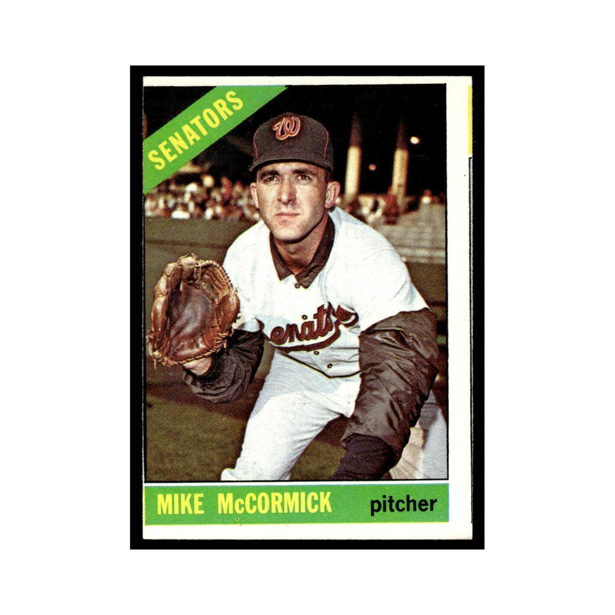 1966 Topps Mike McCormick Washington Senators #118