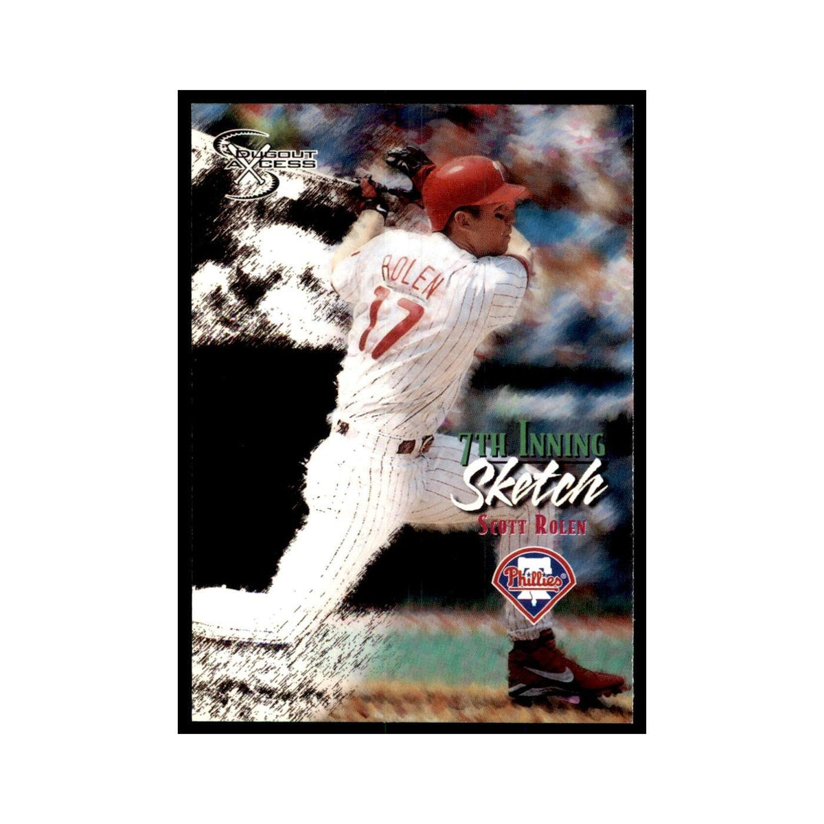 1998 SkyBox Dugout Axcess Scott Rolen Baseball Cards #122