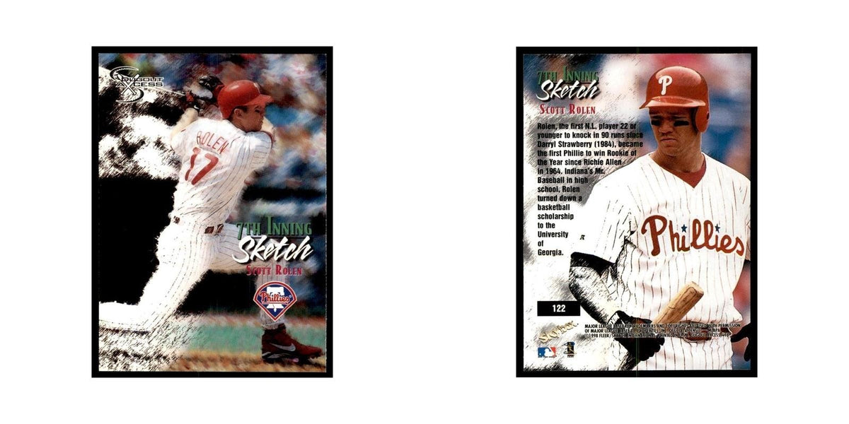 1998 SkyBox Dugout Axcess Scott Rolen Baseball Cards #122