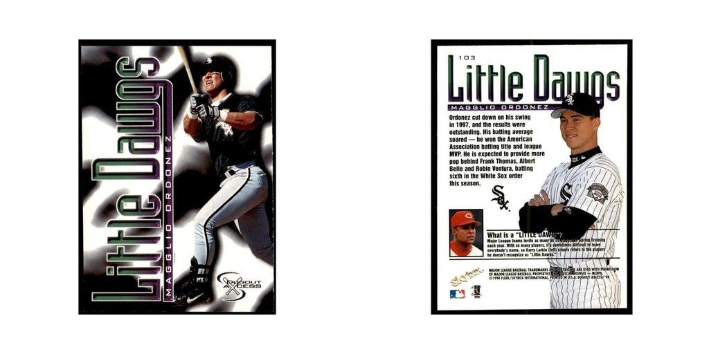 1998 SkyBox Dugout Axcess Magglio Ordonez Baseball Cards #103