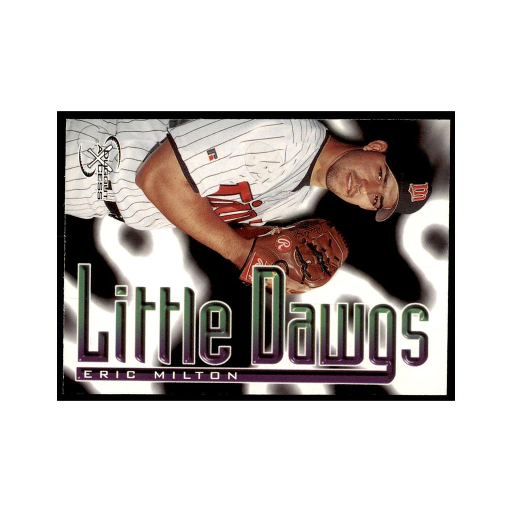 1998 SkyBox Dugout Axcess Eric Milton Baseball Cards #109
