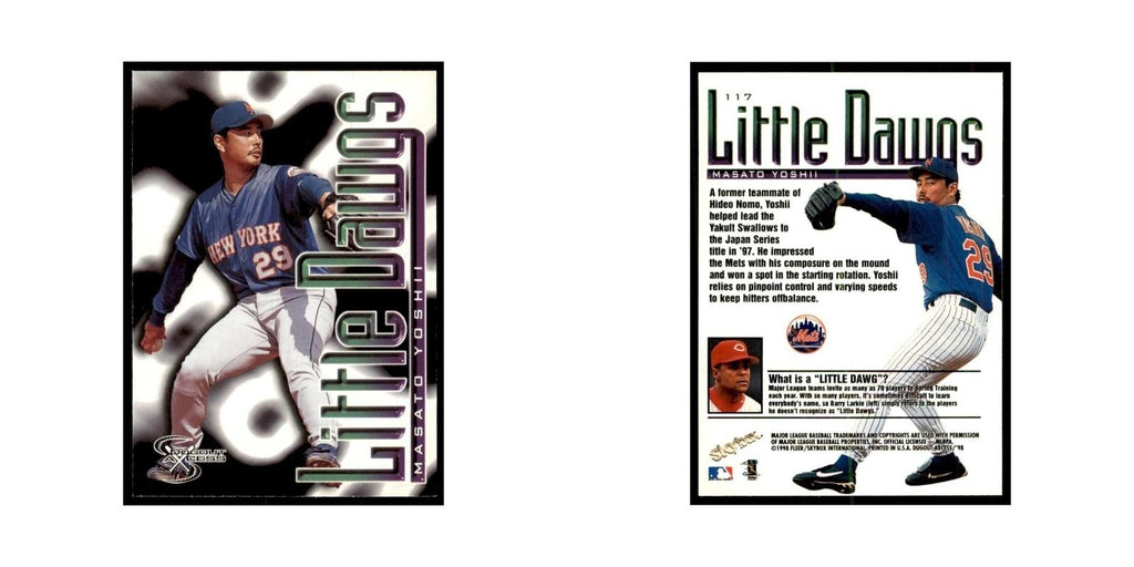 1998 SkyBox Dugout Axcess Masato Yoshii Baseball Cards #117