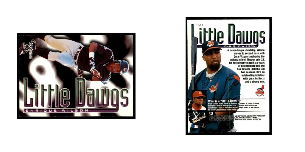 1998 SkyBox Dugout Axcess Enrique Wilson Baseball Cards #101