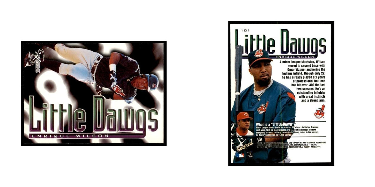 1998 SkyBox Dugout Axcess Enrique Wilson Baseball Cards #101