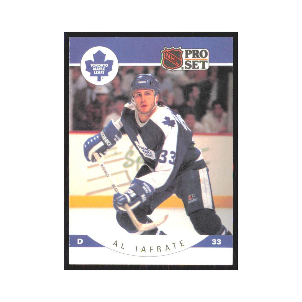 1990 Pro Set Al Iafrate Toronto Maple Leafs #281