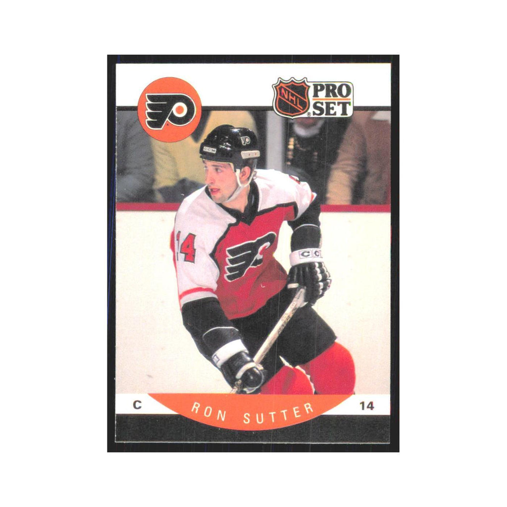 1990 Pro Set Ron Sutter Philadelphia Flyers #224