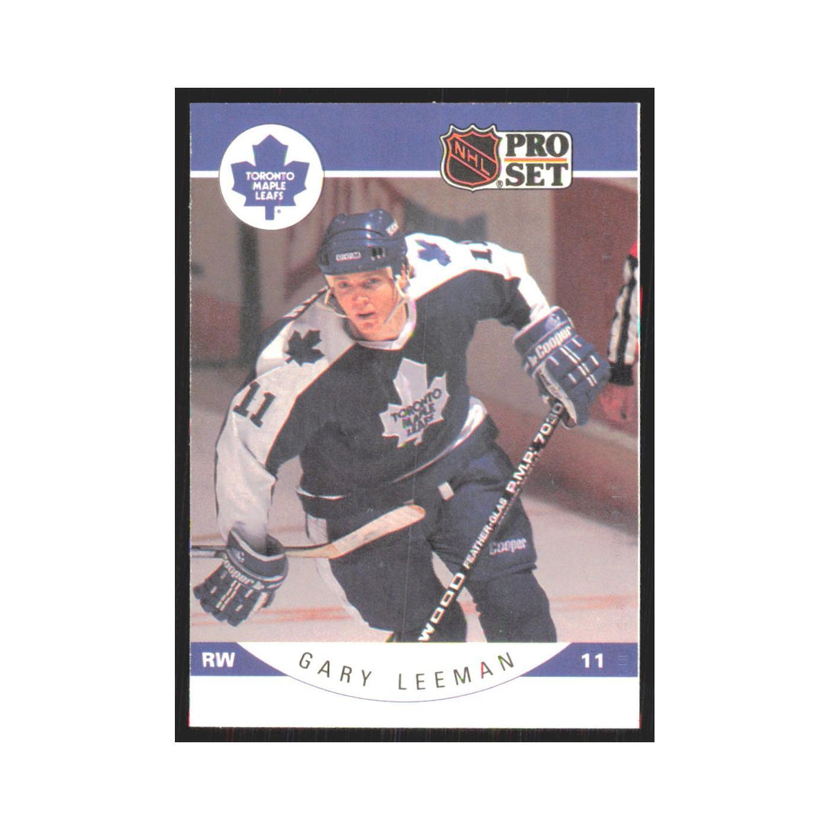 1990 Pro Set Gary Leeman Toronto Maple Leafs #283