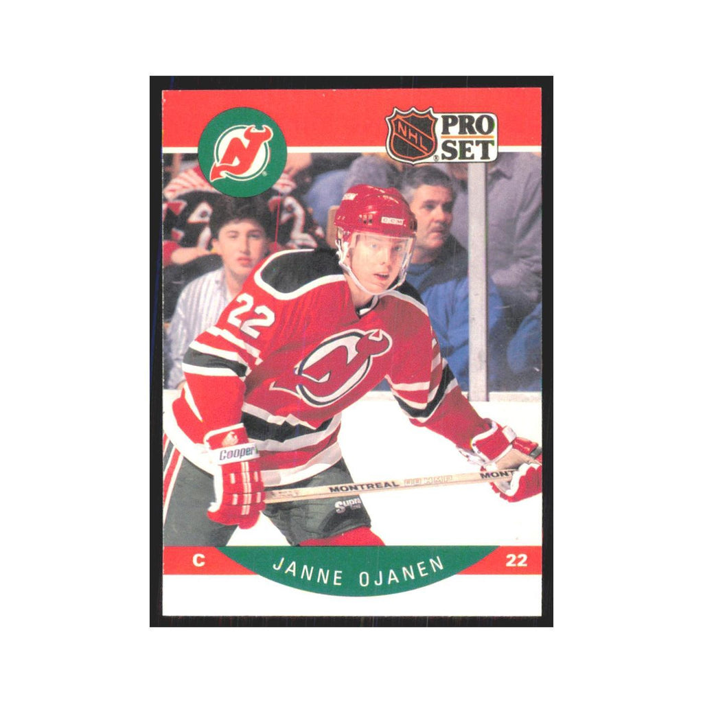 1990 Pro Set Janne Ojanen New Jersey Devils #173