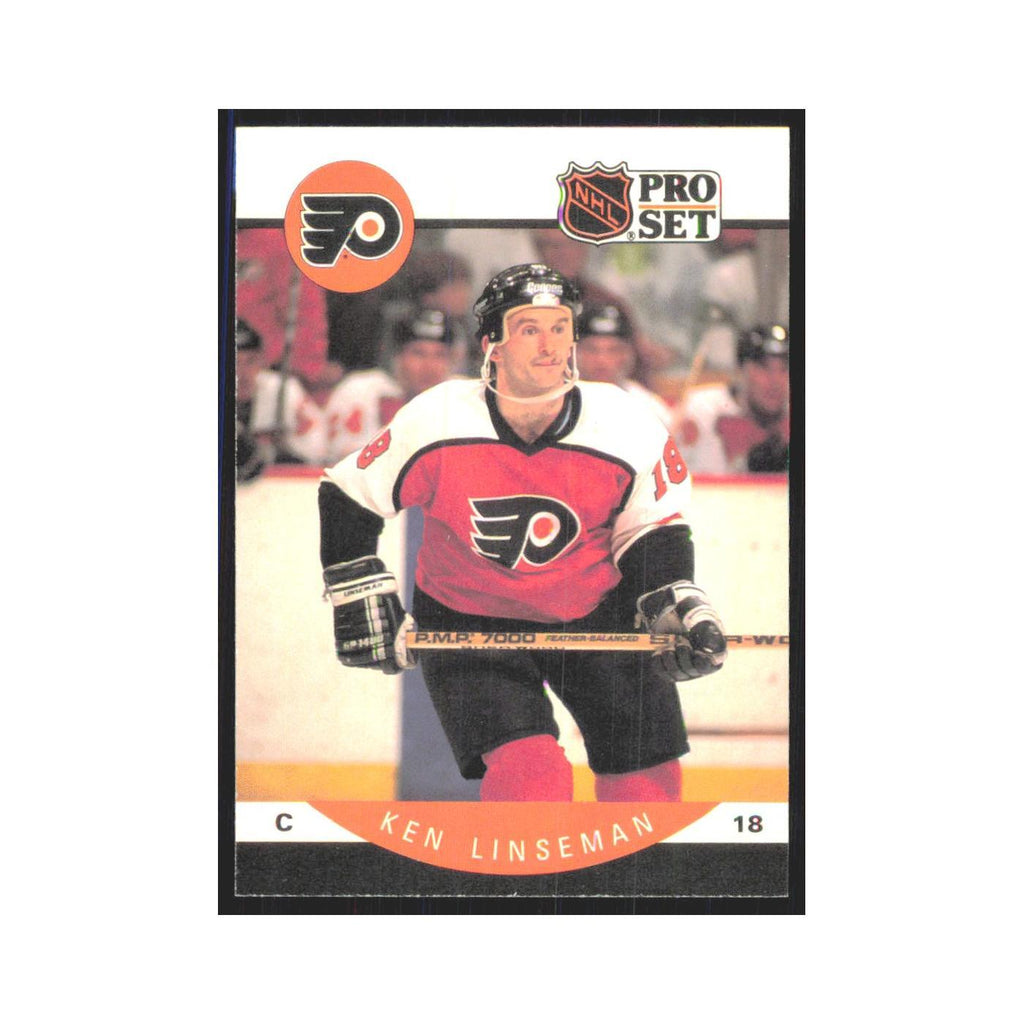 1990 Pro Set Ken Linseman Philadelphia Flyers #219