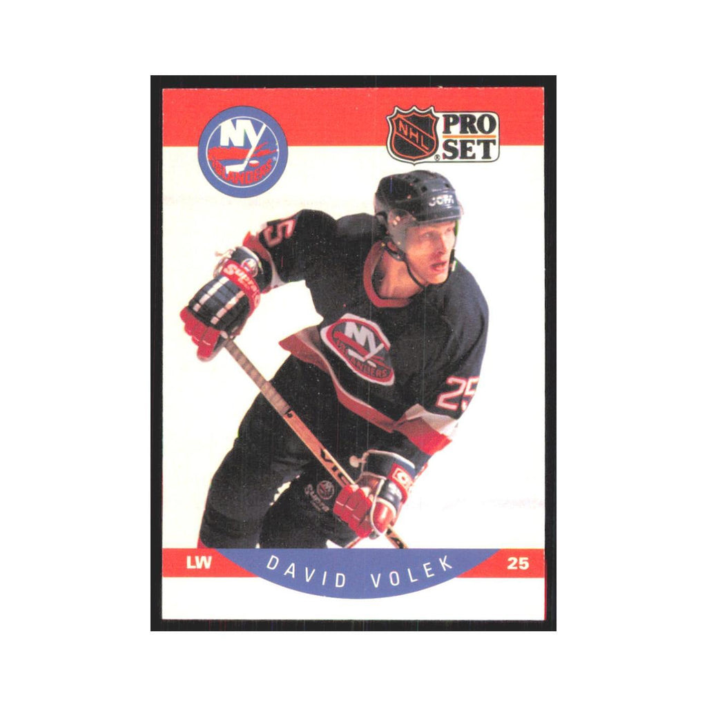 1990 Pro Set David Volek New York Islanders #193
