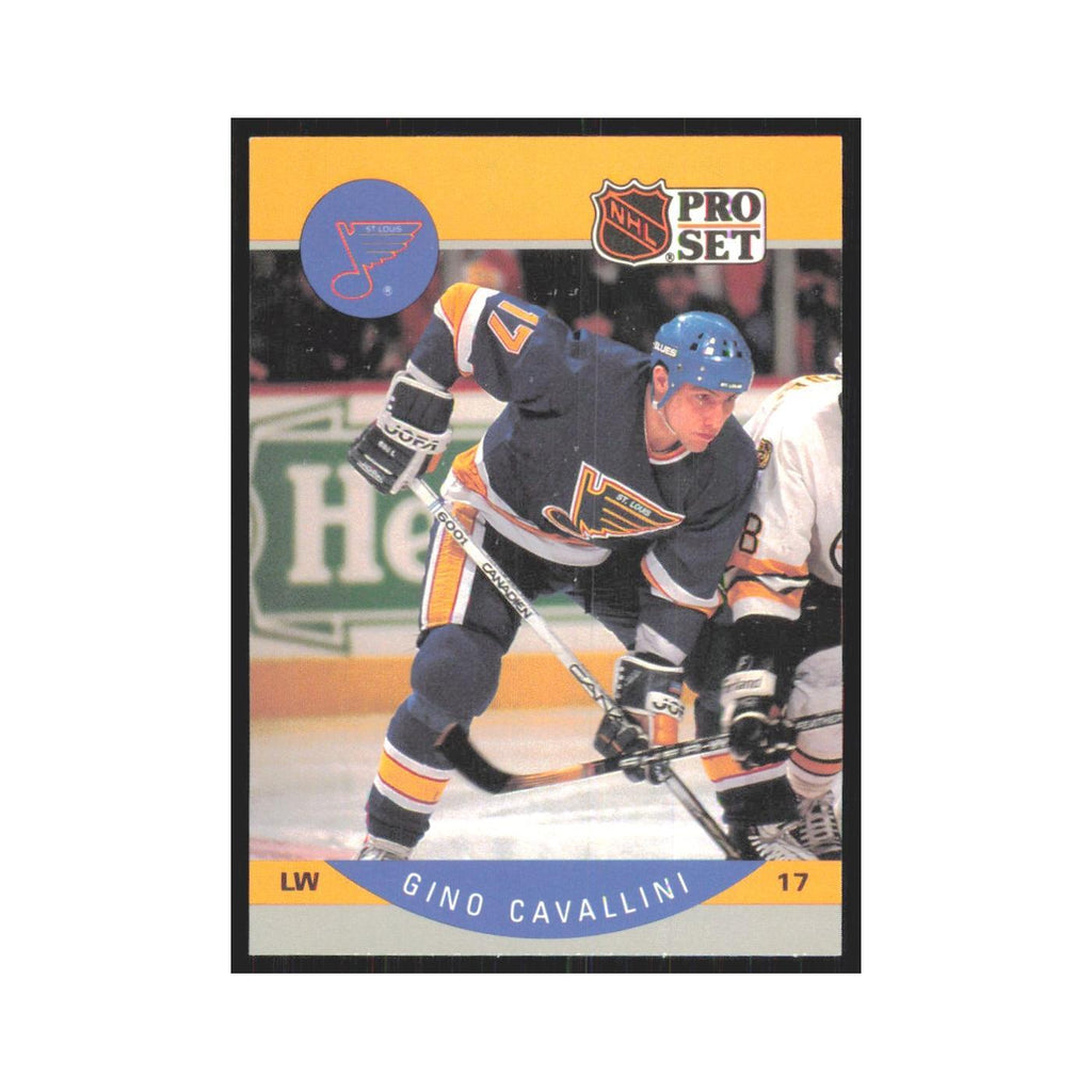 1990 Pro Set Gino Cavallini St. Louis Blues #261