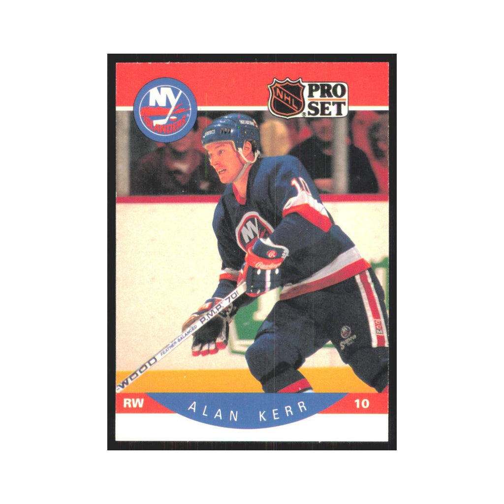 1990 Pro Set Alan Kerr New York Islanders #184