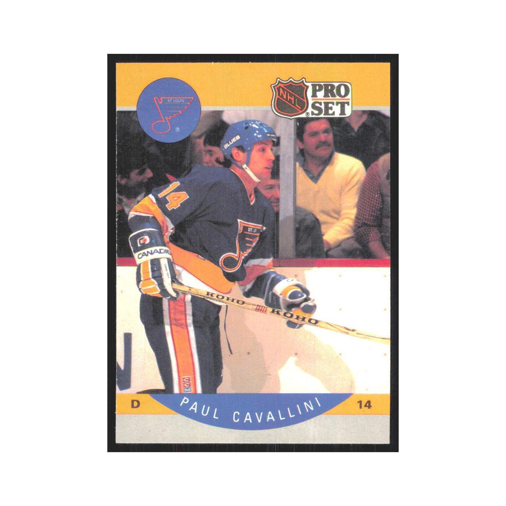 1990 Pro Set Paul Cavallini St. Louis Blues #262