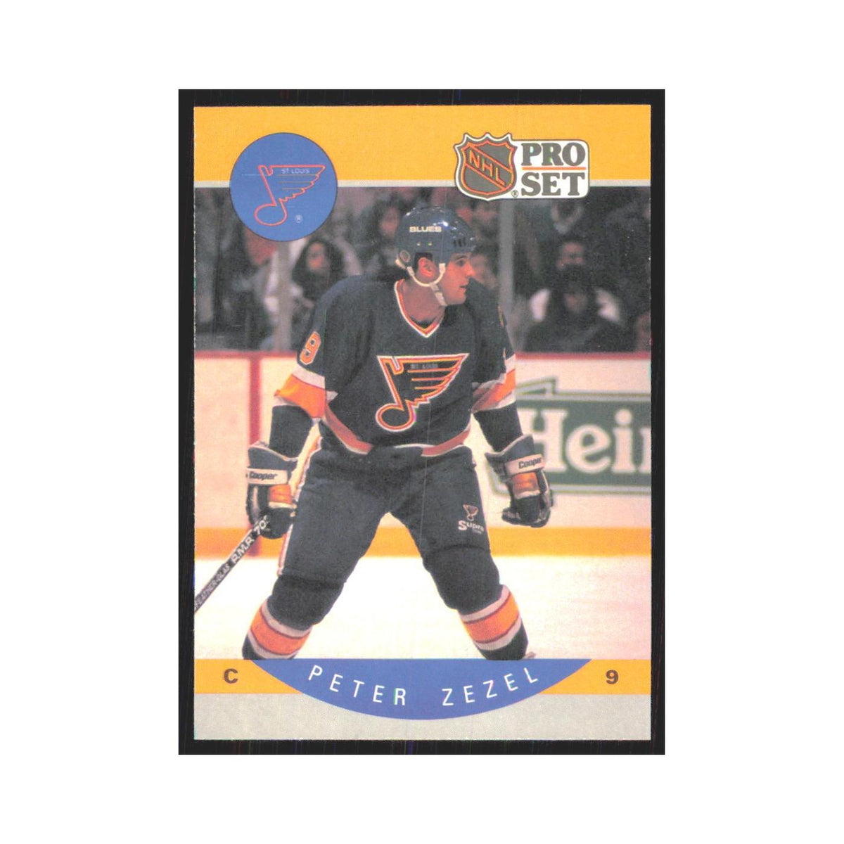 1990 Pro Set Peter Zezel St. Louis Blues #274