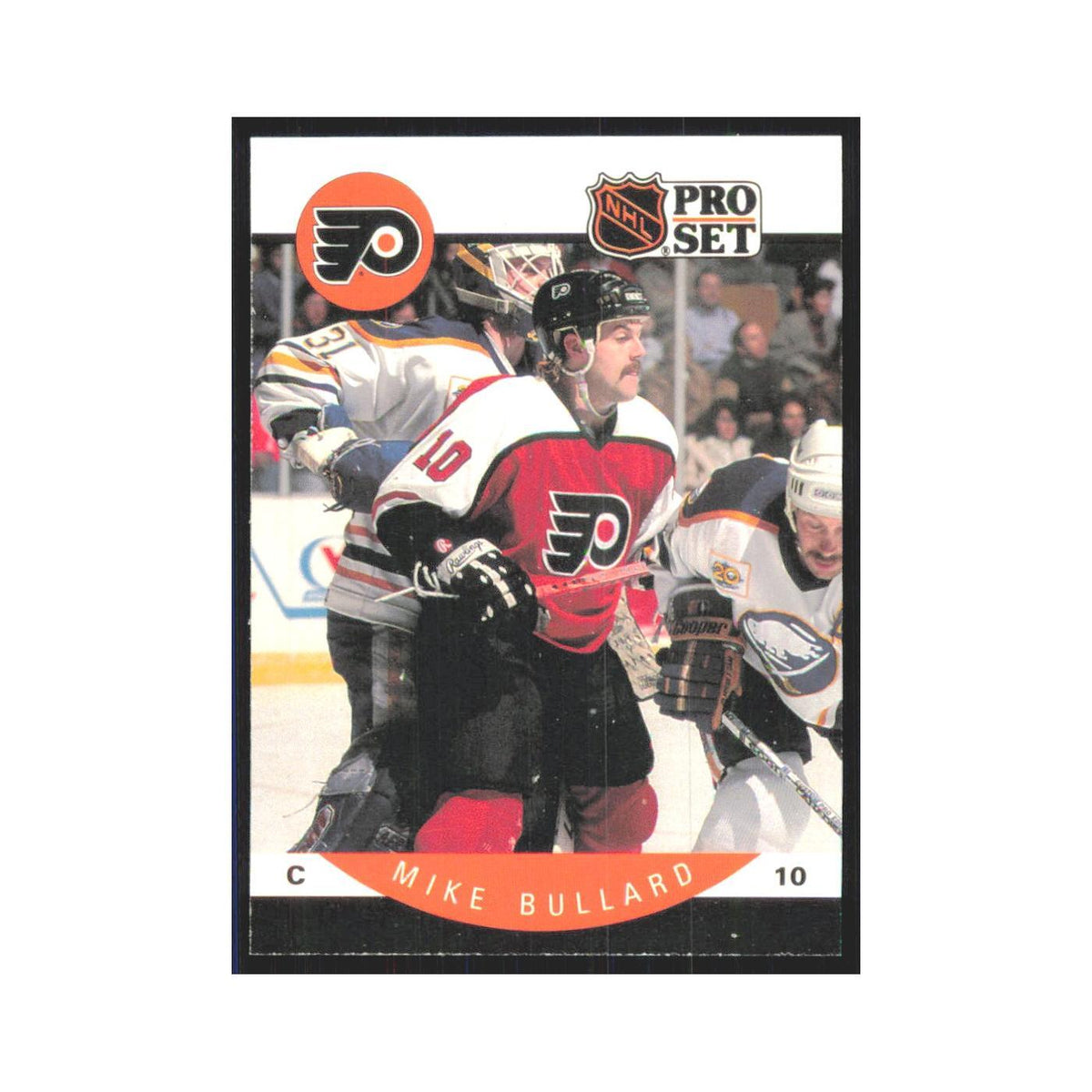 1990 Pro Set Mike Bullard Philadelphia Flyers #211