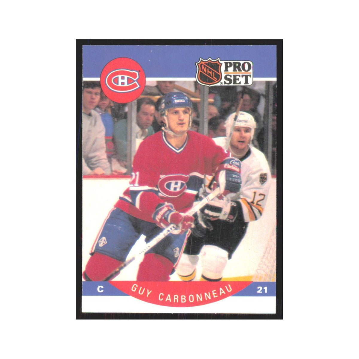 1990 Pro Set Guy Carbonneau Montreal Canadiens #146