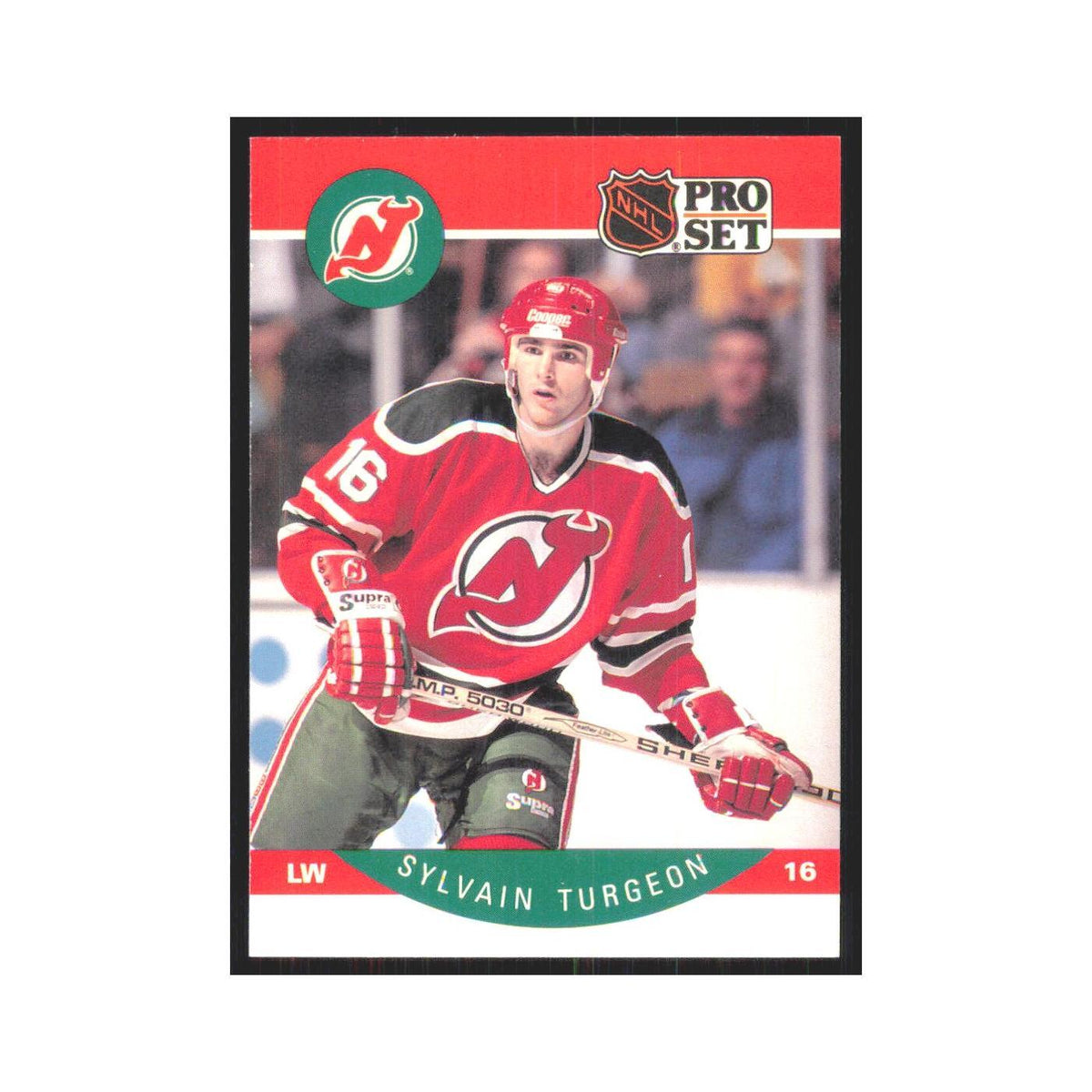 1990 Pro Set Sylvain Turgeon New Jersey Devils #177