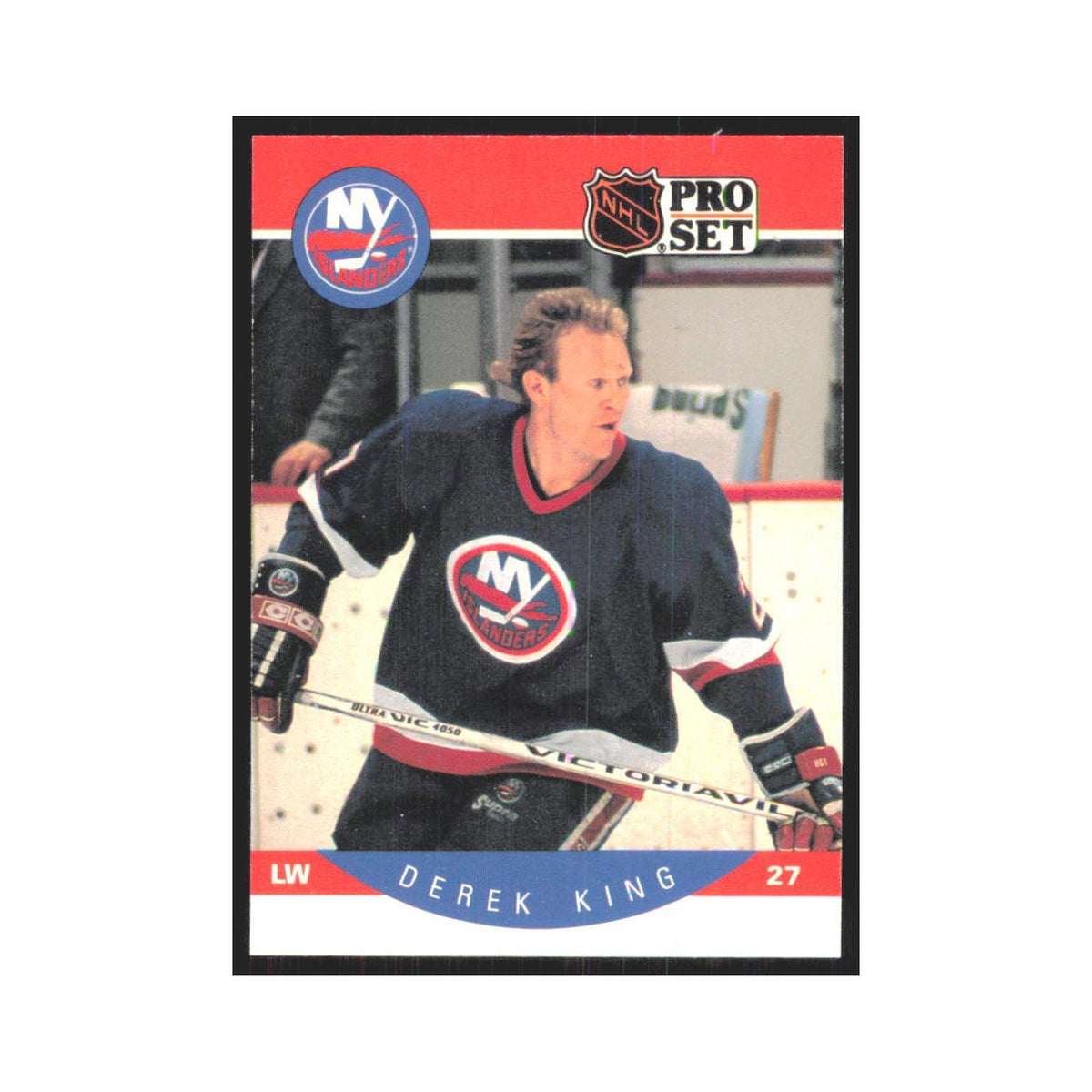 1990 Pro Set Derek King New York Islanders #185