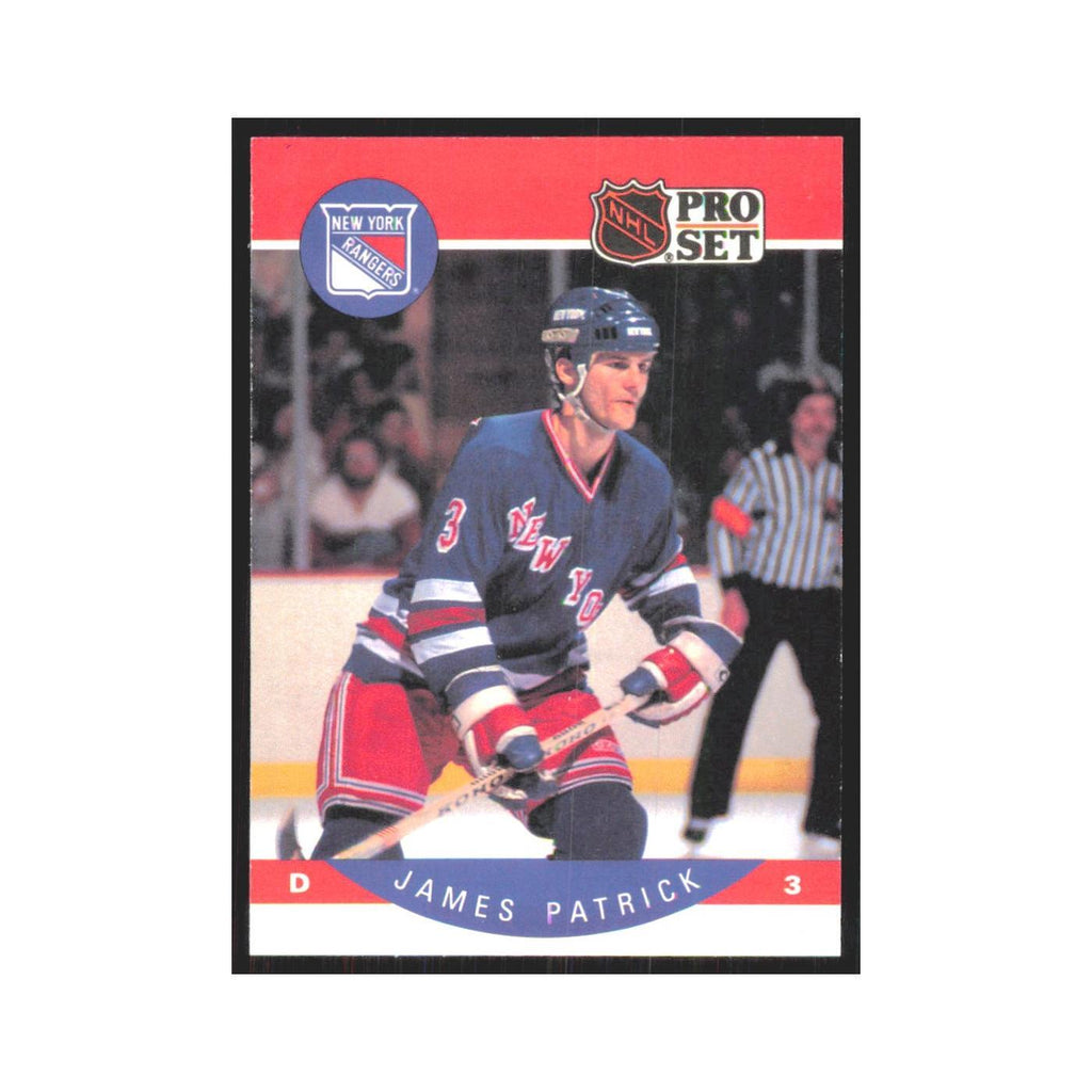 1990 Pro Set James Patrick New York Rangers #207