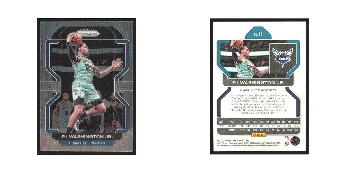 2021 Panini Prizm PJ Washington Jr. Hornets #78