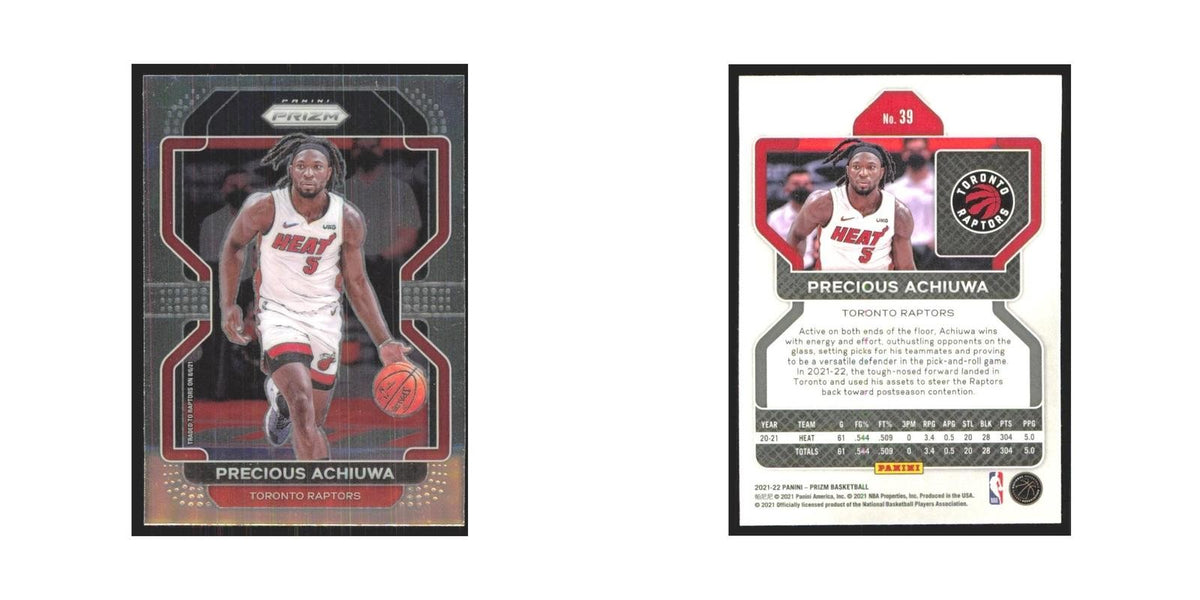 2021 Panini Prizm Precious Achiuwa Raptors #39