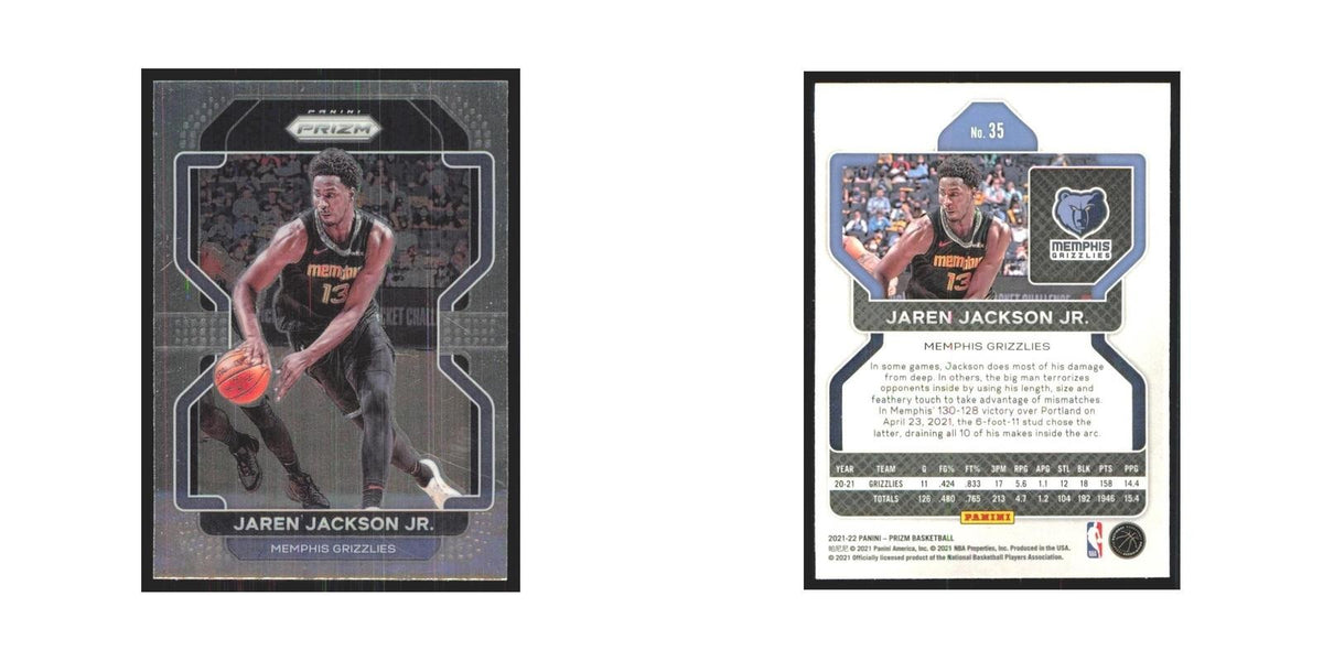 2021 Panini Prizm Jaren Jackson Jr. Grizzlies #35
